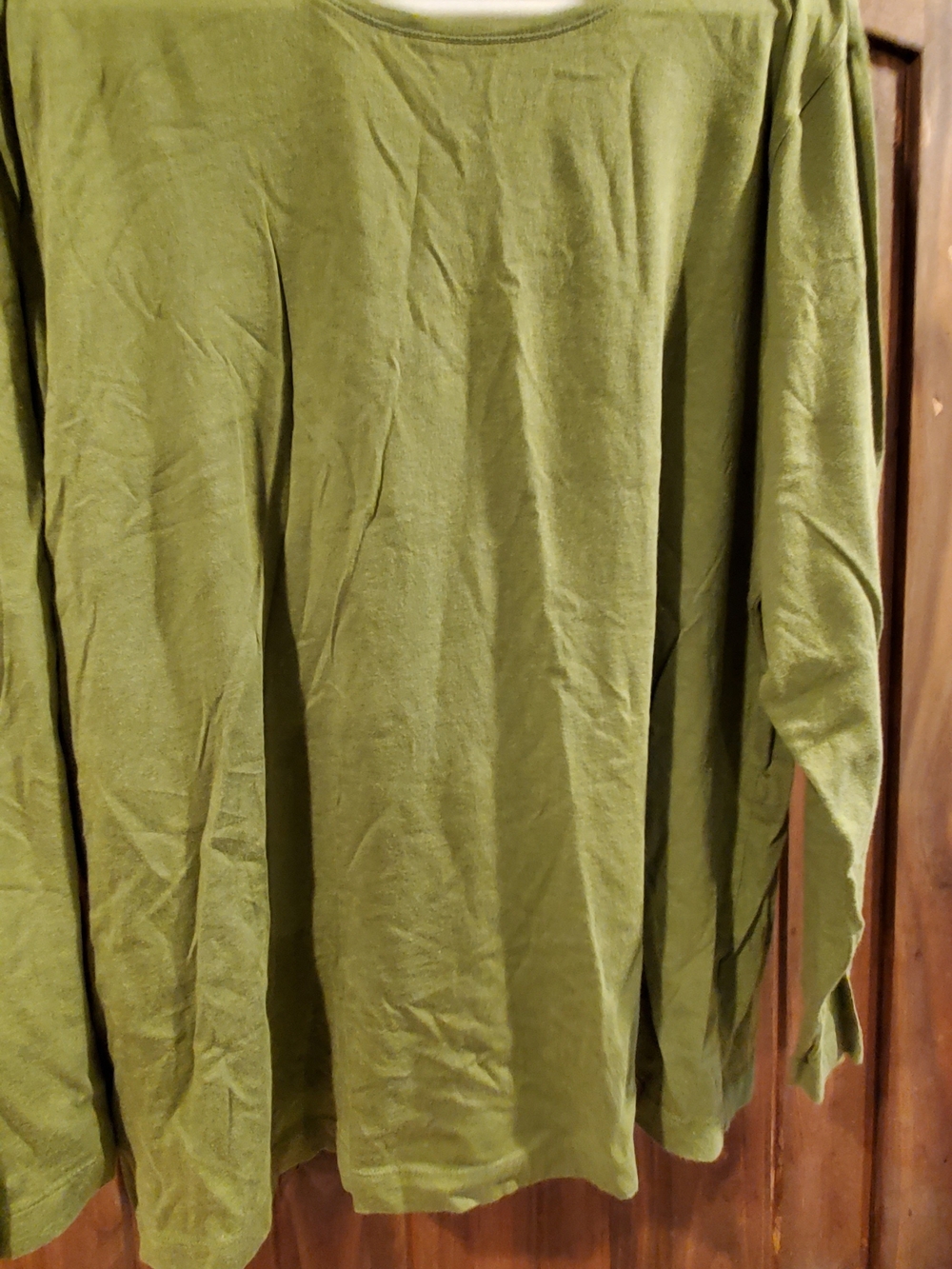 Dress Barn Olive Green Long Sleeve Tee